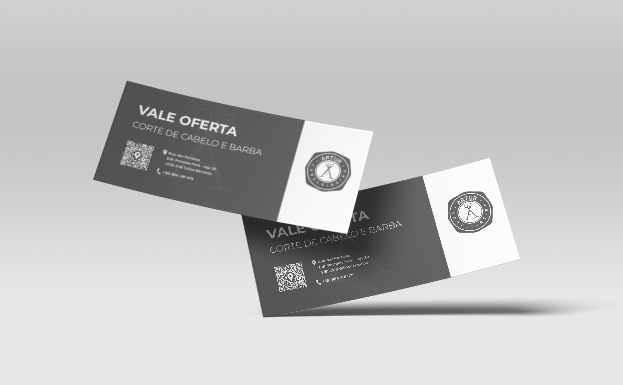 Artur Cabeleireiro voucher design