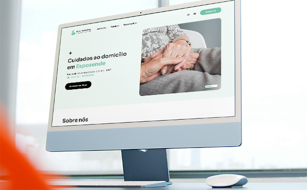 Sementes de Afeto web design preview